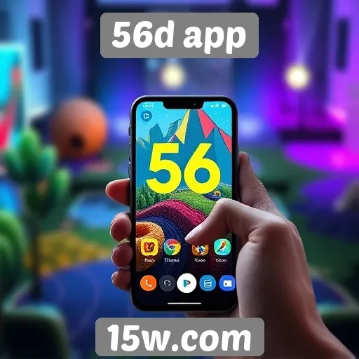 Funcionalidades inovadoras do site 56d app